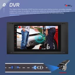 Podofo Car Radio Wireless Carplay Android Auto Audio Stereo Mirror Link 7 Inch For Transit Fiesta Focus Galaxy Mondeo Fusion