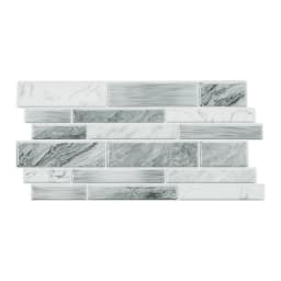 Voltsify 20Pcs Self-Adhesive Wall Tile Stickers with Marble Effect