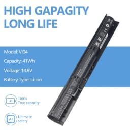 New VI04 Laptop Battery For HP Pavilion 17 15 ENVY 15-K028TX K031TX K032TX HSTNN-DB6I HSTNN-DB6K TPN-Q140 TPN-Q141