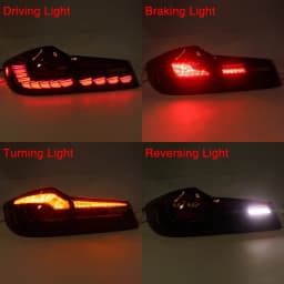 LED Tail Light Assembly for BMW 5 Series G30 F90 M5 2018-2022 Auto Rear Lamp Brake Turn Signal Reversing Running Light Taillight