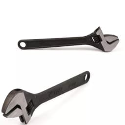 BRIEFNESS 18-Inch Adjustable Spanner Large Precision Adjustable Wrench Stainless Steel Adjustable Wrench 42MM Professional Hand
