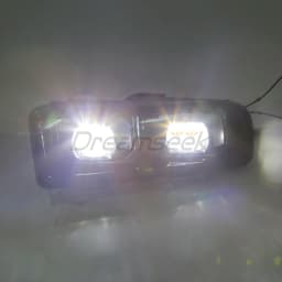 LED DRL Fog Lamp for Lexus LX 470 J100 1998-2007 Daytime Running Light Assembly Dynamic Turn Signal Light Car Driving Indicator