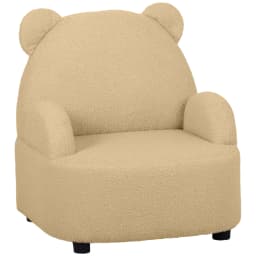 AIYAPLAY Kids Armchair, Bear Shaped Toddler Chair, Baby Armchair for Bedroom Playroom Living Room, for 18 Months to 3 Years