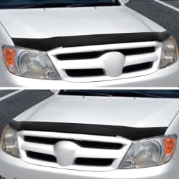 Matte Black Hood Deflector Bonnet Protector Guard Trim FOR TOYOTA HILUX VIGO 2005-2010 4X4 Car Accessories