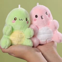 Pull String Turtle Toy Rotatable Shell Turtle Doll Pendant Decorative Car Accessories 12cm/4.72 Inches Tortoise Plush Toys