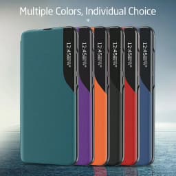 Window Magnetic Flip Phone Case For Huawei Honor Magic 6 5 Lite X9B X9A 5G 4G Book Leather Cover Holder Anti-fall Funda Coque