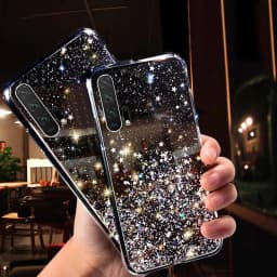 Glitter Luxury Soft Phone Case For Huawei P20 P30 P40 P50 Lite Pro For Huawei Honor10 20 30 50 V10 Lite Pro TPU Back Cover Case