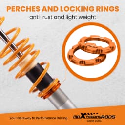 Coilovers For Ford Fiesta VII MK6 VI JA8 Shock Absorbers Shock Lowering Suspension Coil Spring Kit for Ford Fiesta MK7