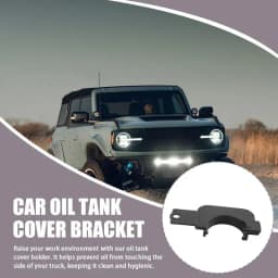 Oil Tank Cover Holder Auto Aluminum Alloy Oil Tank Cover Bracket Multi-Purpose Replacement Accessories For Pickups SUVs Trucks