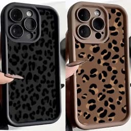 Retro Trendy Black Leopard Print Case for OPPO Reno 12F 11F 10 5G 8 11 10 12 Pro Reno 7 4G 4 5 6 Lite A38 A78 A98 A57 A77 Cover