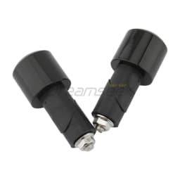 2Pcs Handlebar End Plugs Handle Grip Cap 18MM for Yamaha VMAX 400 500 1200 450 540 1700 Motorcycle Accessories Black Slider