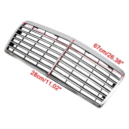 Artudatech Front Bumper Grille Grill Fit for Mercedes-Benz E-Class W124 S124 C124 1993-1995