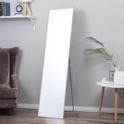 【Lifeideas】Modern Rectangular Metal Freestanding Mirrors