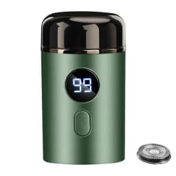 Small Electric Shaver Beard Trimmer Shaver IPX7 Waterproof Pocket Razors And Shaver Replace Head Pocket Travel Razors