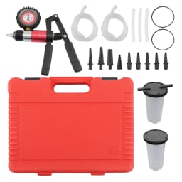 Hand Held Vacuum Pressure Pump Tester Brake Fluid Bleeder Bleeding Kit