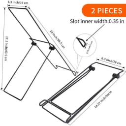 Garden Solar Panel Stand 2 Pack Solar Panel Holder Steel Panel Mobile Rack Foldable Solar Panel Support Lightweight Bracket