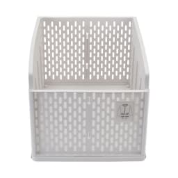 Voltsify Plastic Stackable Clothes Storage Basket Drawer Organizer