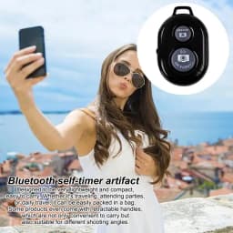 Wireless Camera Shutter Bluetooths-compatible Remote Control For IPhone It Enables You To Control Your Cell Phone Camera