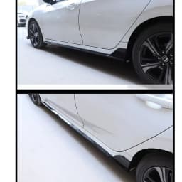 78.7in 2M Side Skirt Universal For VW Golf MK5 MK6 MK7 Extension Kit Splitters Apron Splitter Winglet Car Accessories