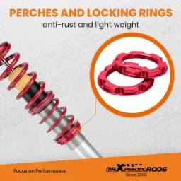 maXpeedingrods Coilovers Lowering Suspension Kits for Rabbit MK1 1975-1984, for Cabriolet 1980-1994,