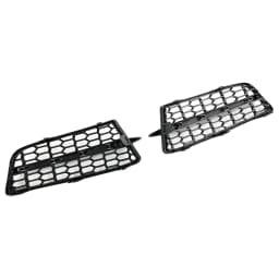 Artudatech 2PCS Front Bumper Fog Light Cover Bezel Grill Grille Fit for BMW F20 F21 2011-2015 M