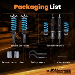 Coilover for BMW 3 E90 2004-2011 24 Levels Damper Adjustable Coilovers Suspension Kit