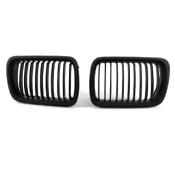 Car Front Hood Kidney Grill Grilles Single Slat for 3 Series E36 318i 320i 323i 325i 328i 1997-1999 Replaces 51138195151