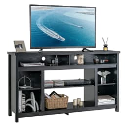 GOFLAME 58" TV Stand for TVs up to 65” Media Console Table w/Adjustable Shelf