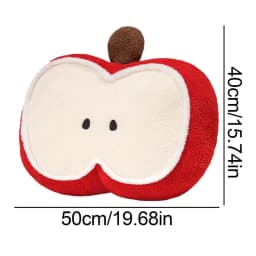 Plush Fruit Pillows Fruit Pillows For Couch Adorable Lumbar Spine Waist Supporter Cartoon Comfortable Stuffed Hugging Toy