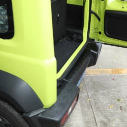 Artudatech Black Alloy Rear Bumper Protector Guard Panel Trim For Suzuki Jimny 2019 2020 2021 2022 2023