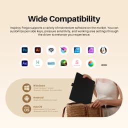 Huion Inspiroy Frego S/M Graphics Tablets Bluetooth Wireless Digital Tablet for Drawing