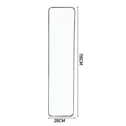 【Lifeideas】Wall Full Length Mirror with Frame Livingroom Bedroom Bathroom Decoration
