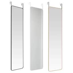 Haodirect Full Length Mirror with Rounded Corners for Hanging on Doors, Wall-mounted Dressing Mirror for Bedroom and Living Room
