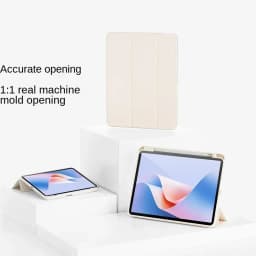 Cover for HUAWEI MatePad 11.5"S 2024 Trifold Leather Stand Soft Back Smart Case With Pen Slot funda For MatePad 11.5 S Air 11.5"