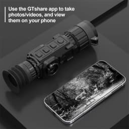 Thermal Imaging Scope 384x288PX 35mm Lens Infrared Thermal Monocular Camera Long Range Night Vision Device for Outdoor Hunting