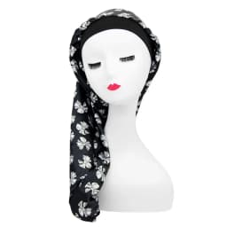 Long Hair Soft Travel Hat Satin Silk Bonnet Sleep Cap Head Cover Turban Wrap