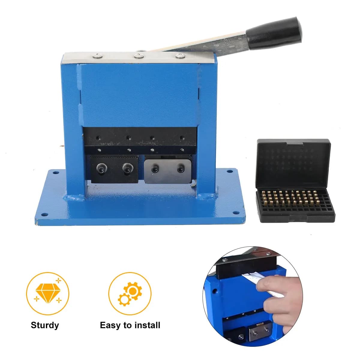 Manual Aluminum Pipe Tail sealing Machine 150mm Tube Crimping Sealing Machine