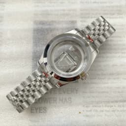 NH35 Watch Cases 36mm/39mm Stainless steel Oyster Bracelet Waterprpoof for NH35 NH36 movement 28.5mm Dial Datejust Watch Case