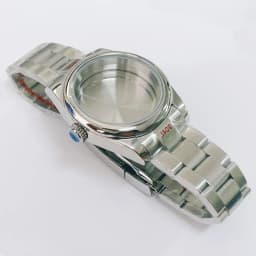 NH35 Watch Cases 36mm/39mm Stainless steel Oyster Bracelet Waterprpoof for NH35 NH36 movement 28.5mm Dial Datejust Watch Case