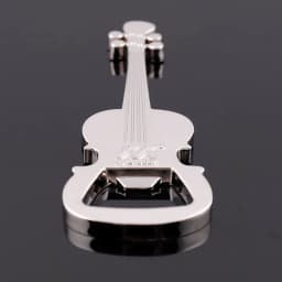 Guitar Shape Zinc Alloy Bottle Opener - Perfect Gadget for Beer, Wine, and Juice - 1pc, Easy Bottle Opening
