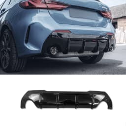 Magickit Rear Front Lip for F40 2019+ Sport 1 Series Rear Splitter Lip Rear Bumper Diffuser Lip Bumper Protection Body Kit