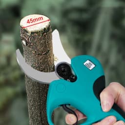 ONEVAN 45MM Brushless Telescoping Pole Electric Pruning Shear 2 IN 1 High Branch Garden Power Tool For 21V 18V Battery