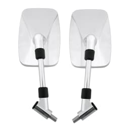 Artudatech Rectangle 10MM Rear View Mirrors For Suzuki VS600 VS750 VS800 VL800 VZ800 VL1500