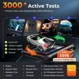 Autel Scanner MaxiCOM MK900 MX900 Bidirectional Diagnostic Tool as MK900BT Pro CAN-FD&DOIP Automotive Diagnostic Scanner FCA