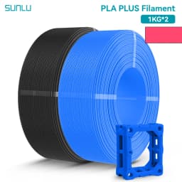 SUNLU 2KG PLA/PETG/PLA PLUS Filament 1.75mm 1KG Without Tray 3D Printer Filament for 3D Pen & Refill Filament