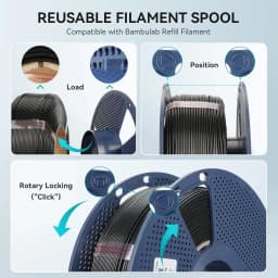 SUNLU 2KG PLA/PETG/PLA PLUS Filament 1.75mm 1KG Without Tray 3D Printer Filament for 3D Pen & Refill Filament