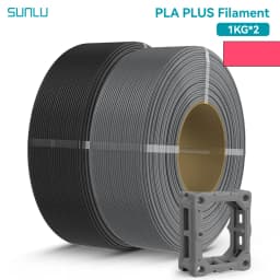 SUNLU 2KG PLA/PETG/PLA PLUS Filament 1.75mm 1KG Without Tray 3D Printer Filament for 3D Pen & Refill Filament