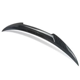 Magickit Rear Trunk Spoiler Wing Lip for BMW E93 328i 335i M3 Convertible 2 Door 2006-2013 Carbon Look Rear Trunk Tail Spoiler