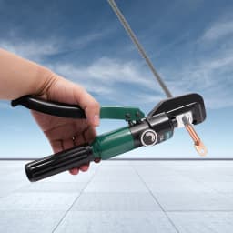 Hydraulic Crimping Plier, Cable Crimper, Crimping Tool with Handle and Oil Return Switch, 6T, 4-70mm², for Aluminium Pipes