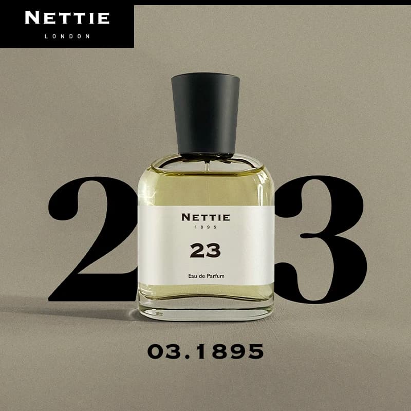 Nettie 23 Eau de Parfum, Fresh Floral Perfume for Women, Long Lasting Women’s Football Inspired Fragrance